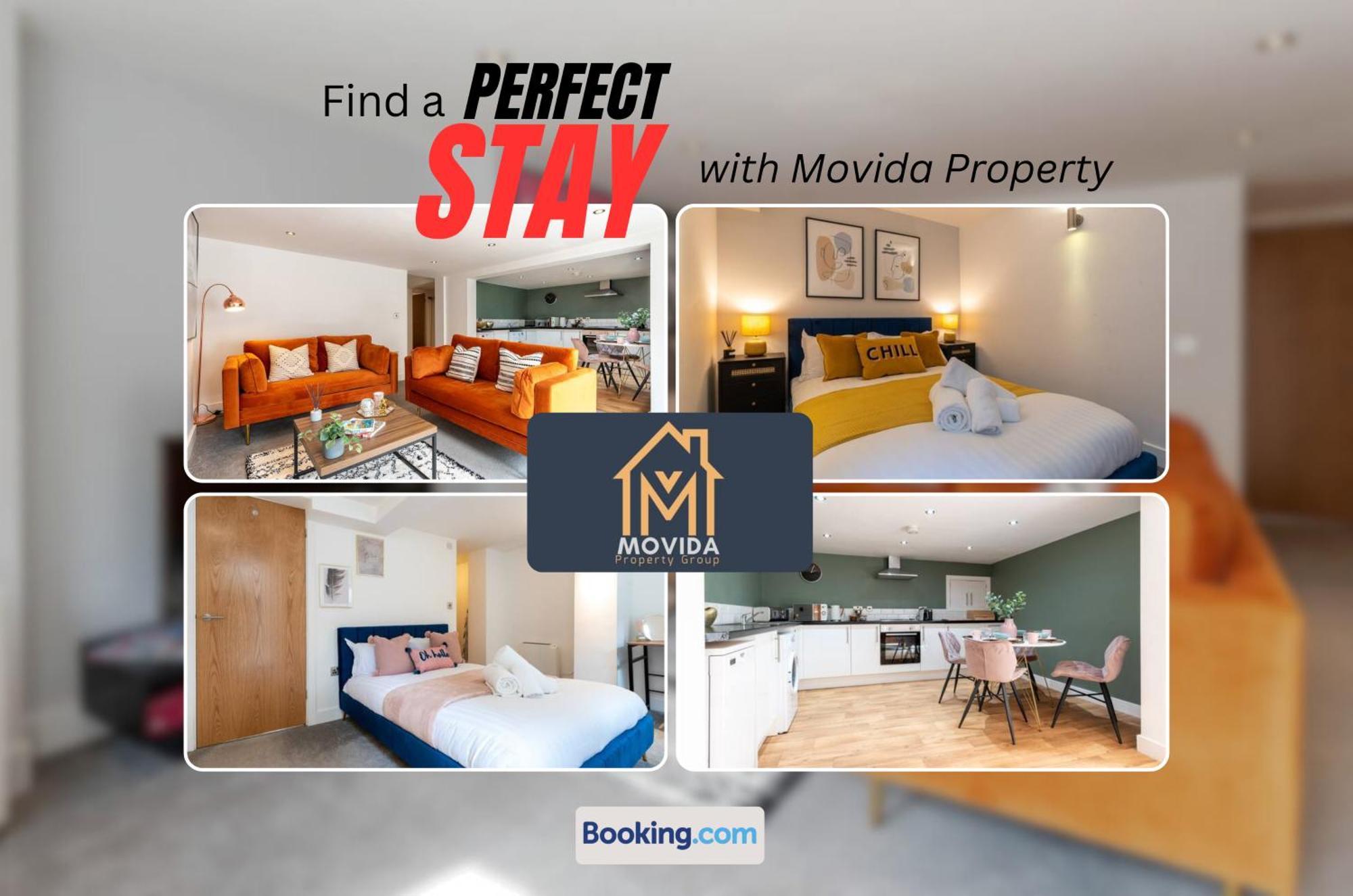 Stylish Town Centre Apartment by Movida Harrogate Exterior photo