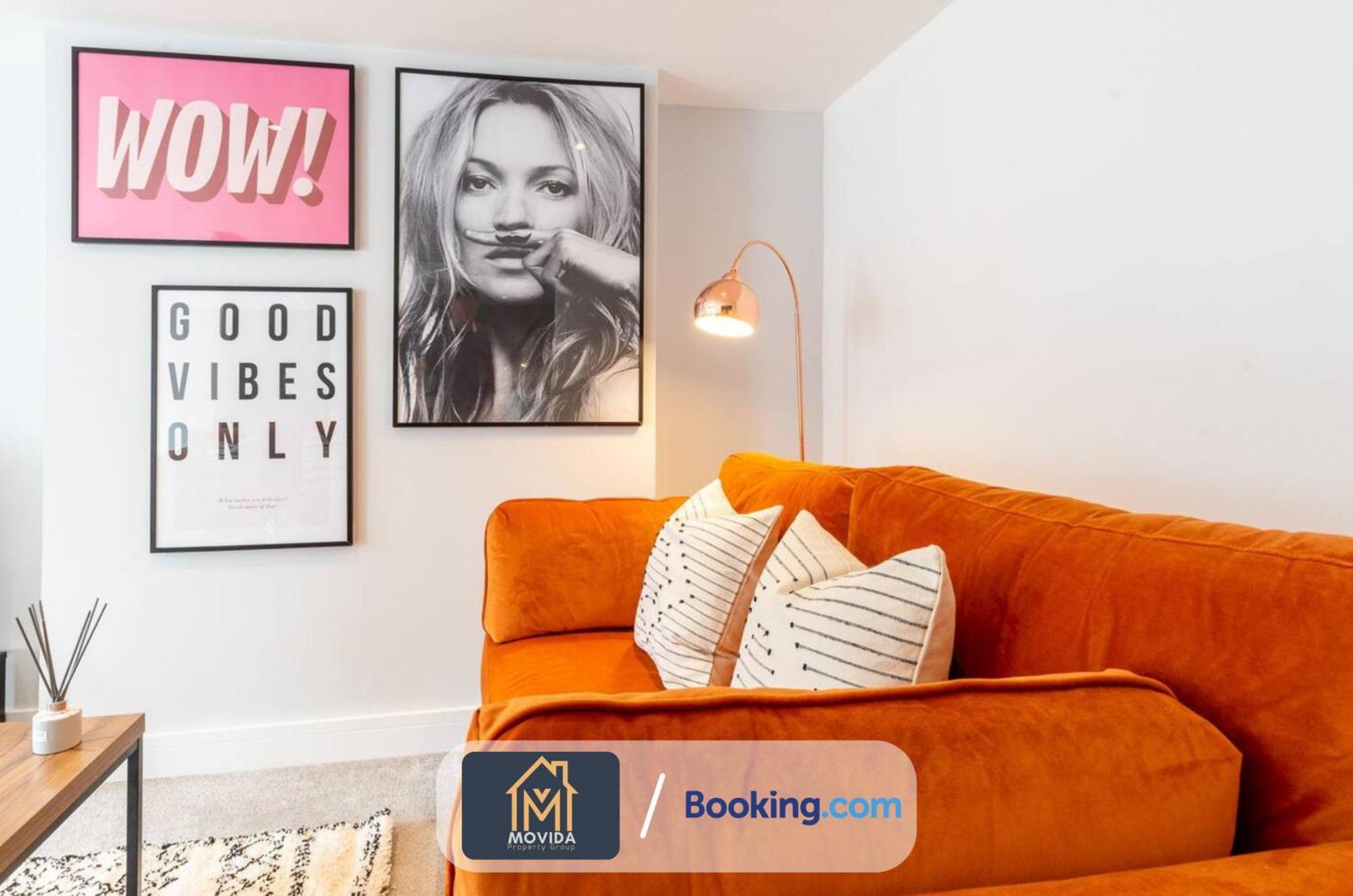 Stylish Town Centre Apartment by Movida Harrogate Exterior photo